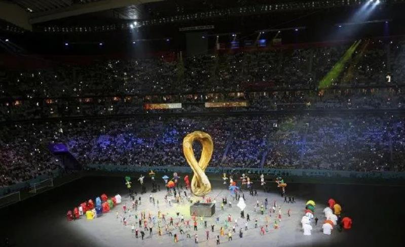 乐天使的1500㎡LED显示屏全方位服务卡塔尔世界杯