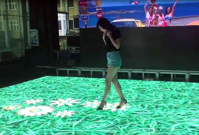 LED互动地砖屏品牌—互动LED地砖屏生产厂家哪家好