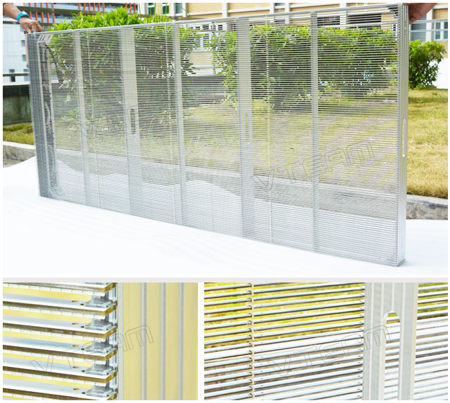 LED透明屏是全透明的吗？